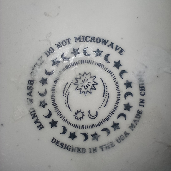 Stay Wild Moon Child Hamsa Hand Evil Eye Mystical 16 oz Coffee Mug EUC - Picture 4 of 4